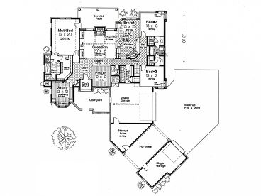 1st Floor Plan, 002H-0085