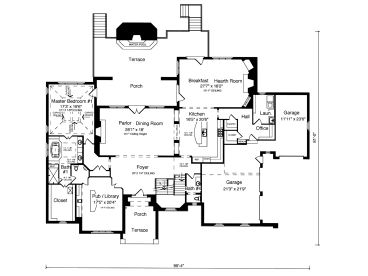 1st Floor Plan, 046H-0082