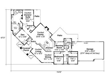 Floor Plan, 051H-0332