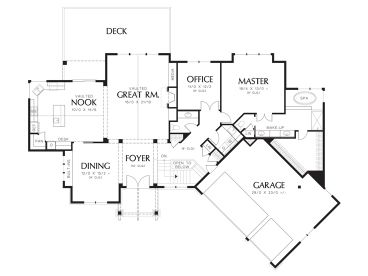 Floor Plan, 034H-0298
