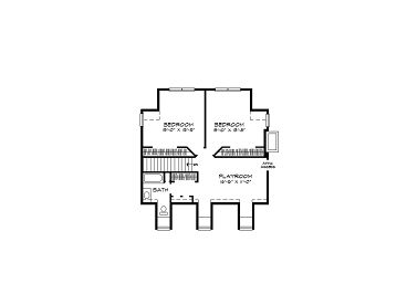 2nd Floor Plan, 008H-0005