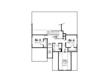 2nd Floor Plan, 031H-0426