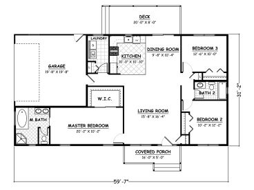 Floor Plan, 078H-0038