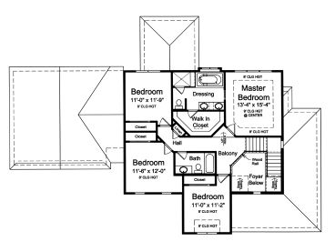 2nd Floor Plan, 046H-0079