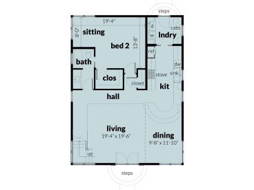 1st Floor Plan, 052H-0046