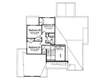 2nd Floor Plan, 046H-0149