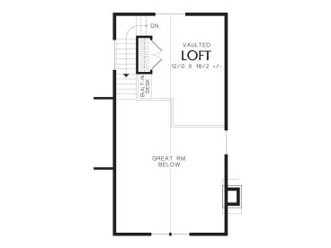 2nd Floor Plan, 034H-0315