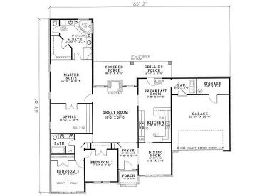 Floor Plan, 025H-0079