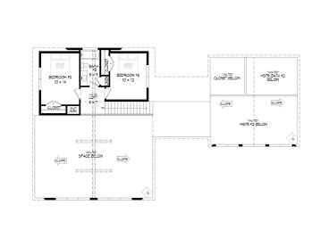 2nd Floor Plan, 062H-0358