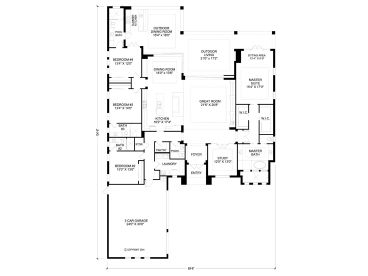 Floor Plan, 070H-0028