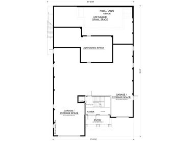 1st Floor Plan, 070H-0082