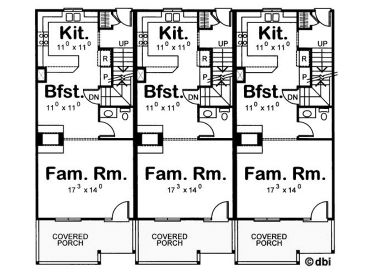 1st Floor Plan, 031M-0024