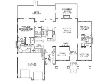 Floor Plan, 067H-0029