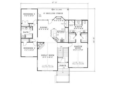 Floor Plan, 025H-0093