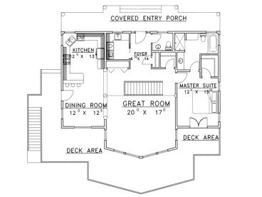 1st Floor Plan, 012H-0069