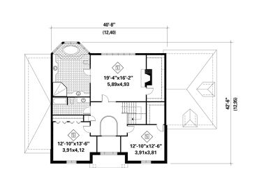 2nd Floor Plan, 072H-0229