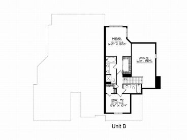 2nd Floor Plan, 020M-0038