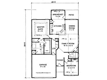 Floor Plan, 019H-0110