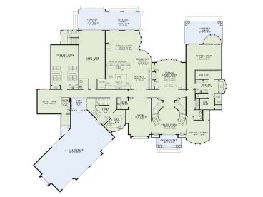 1st Floor Plan, 025H-0329