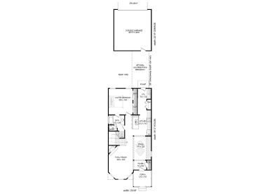 1st Floor Plan, 062H-0035