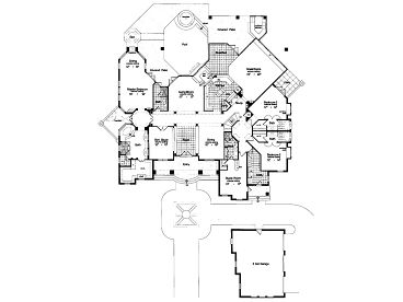 1st Floor Plan, 043H-0226