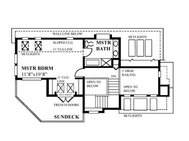 2nd Floor Plan, 010H-0029