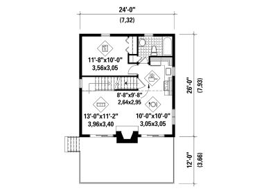 1st Floor Plan, 072H-0216