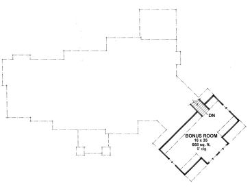 2nd Floor Plan, 023H-0183