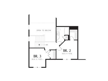 2nd Floor Plan, 034H-0377