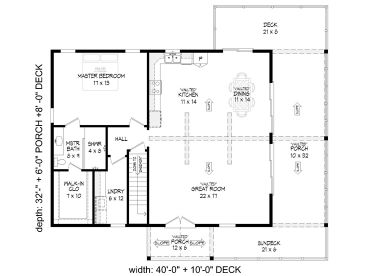 Floor Plan, 062H-0372