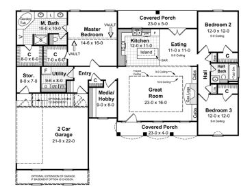Floor Plan, 001H-0053