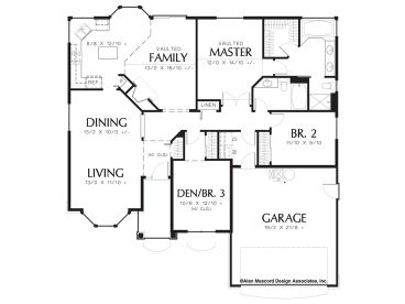 Floor Plan, 034H-0242