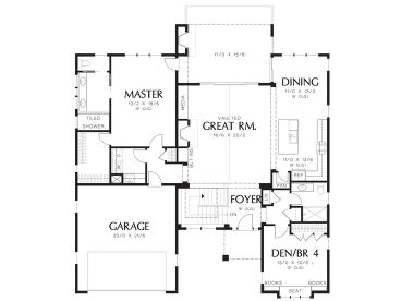 Floor Plan, 034H-0281