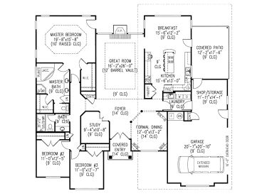 Floor Plan, 044H-0009