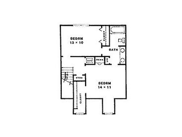 2nd Floor Plan, 004H-0037
