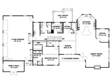 1st Floor Plan, 012H-0253