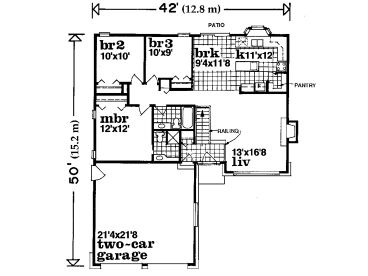 Floor Plan, 032H-0033
