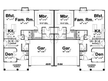1st Floor Plan, 031M-0061