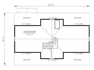 3rd Floor Plan, 068H-0030