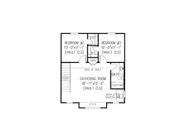 2nd Floor Plan, 044H-0006