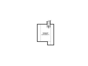 2nd Floor Plan, 031H-0350