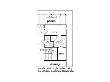 Opt. Floor Plan, 021H-0296