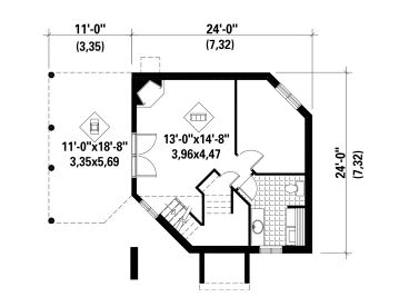 Floor Plan, 072H-0015