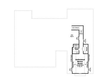 2nd Floor Plan, 001H-0193