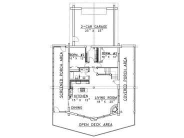1st Floor Plan, 012L-0046