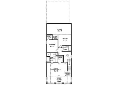2nd Floor Plan, 006H-0150