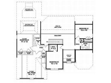 2nd Floor Plan, 006H-0087