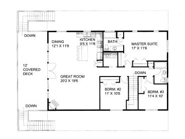 2nd Floor Plan, 012G-0145