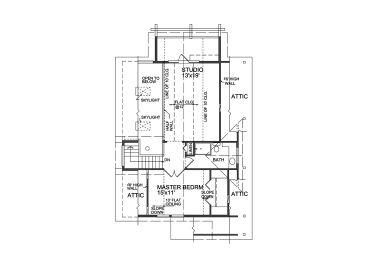 2nd Floor Plan, 010H-0009