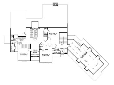 2nd Floor Plan, 025H-0214
